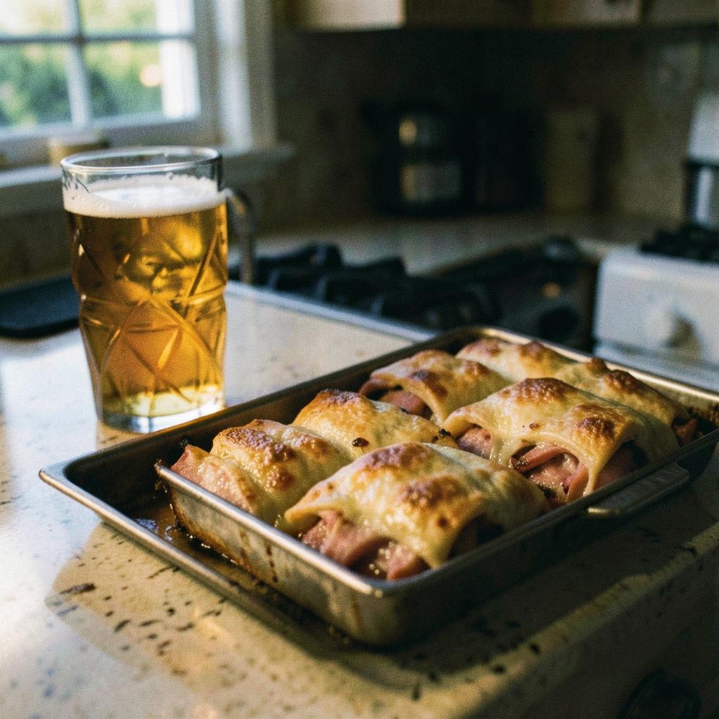 Pigs in blankets + Dry cider