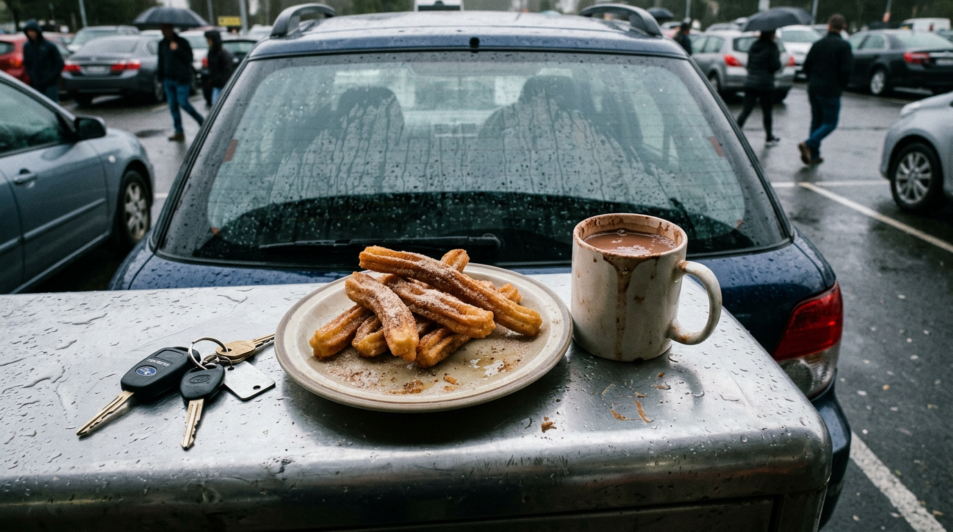 Churros + Thick drinking chocolate