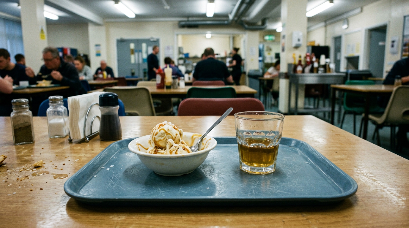 Salted caramel ice cream + Islay single malt